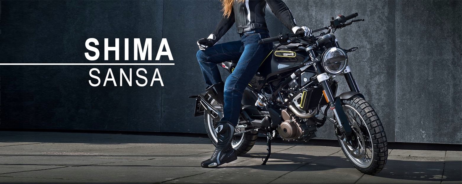 DAMSKIE SPODNIE MOTOCYKLOWE JEANSY SHIMA SANSA 32 Rodzaj Damskie