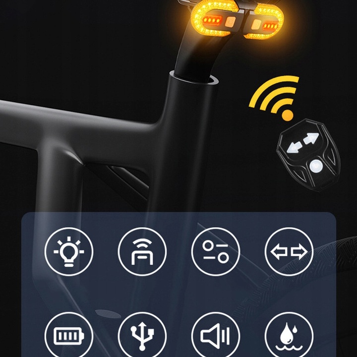 BEZPRZEWODOWY KIERUNKOWSKAZ USB SPRZĘT ROWEROWY Marka inna