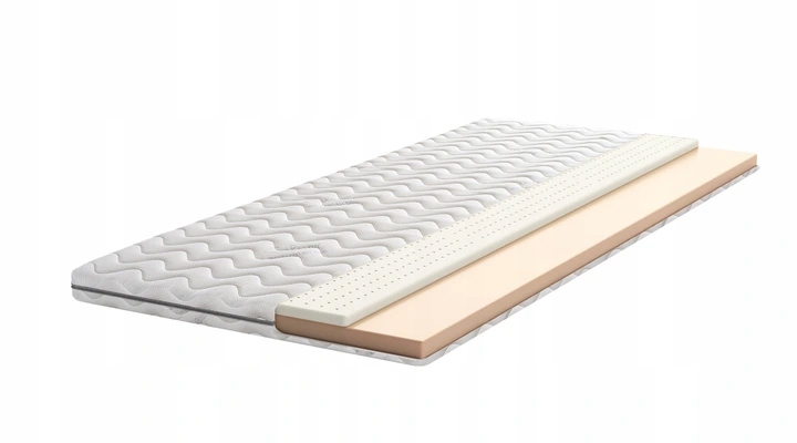 Vrchní matrace Latex Visco 130x200 Měkká letní zimní vrchní matrace H1 H2