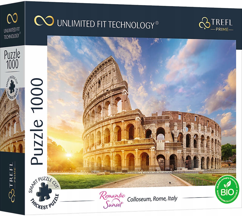 

Puzzle 1000 Elementów Koloseum Rzym Włochy Uft