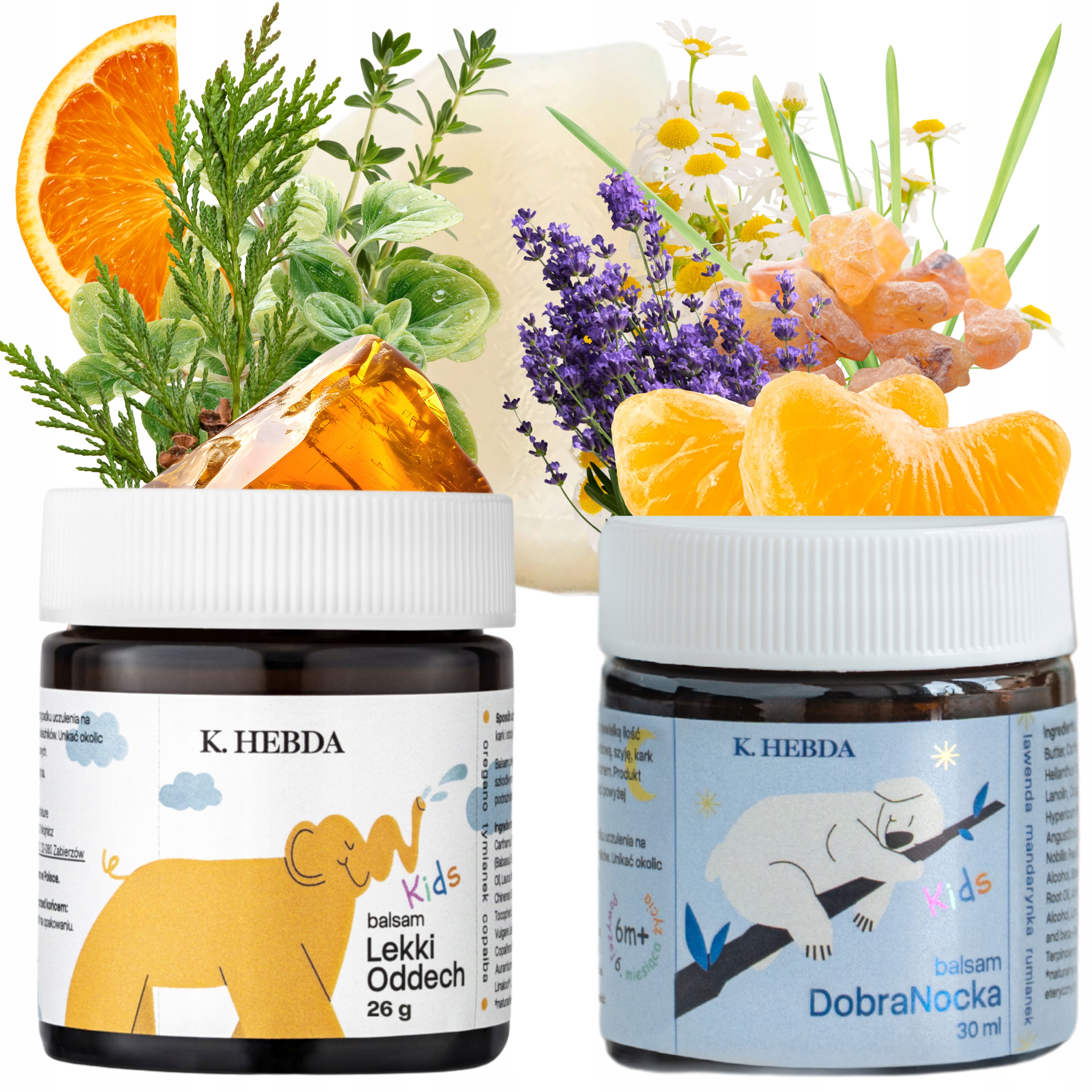 Balsam Lekki Oddech Balsam DobraNocka Dla Dzieci Do Nacierania Klatki Hebda