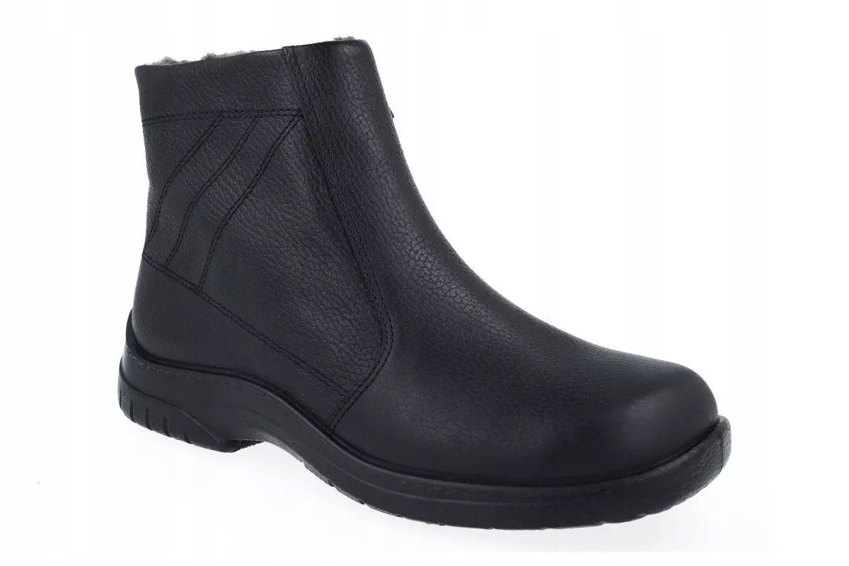 Kotníkové Boty s přírodní vlnou R38