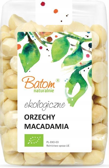 Bio Orzechy makadamia (macadamia)100% bez Gmo 1kg Batom