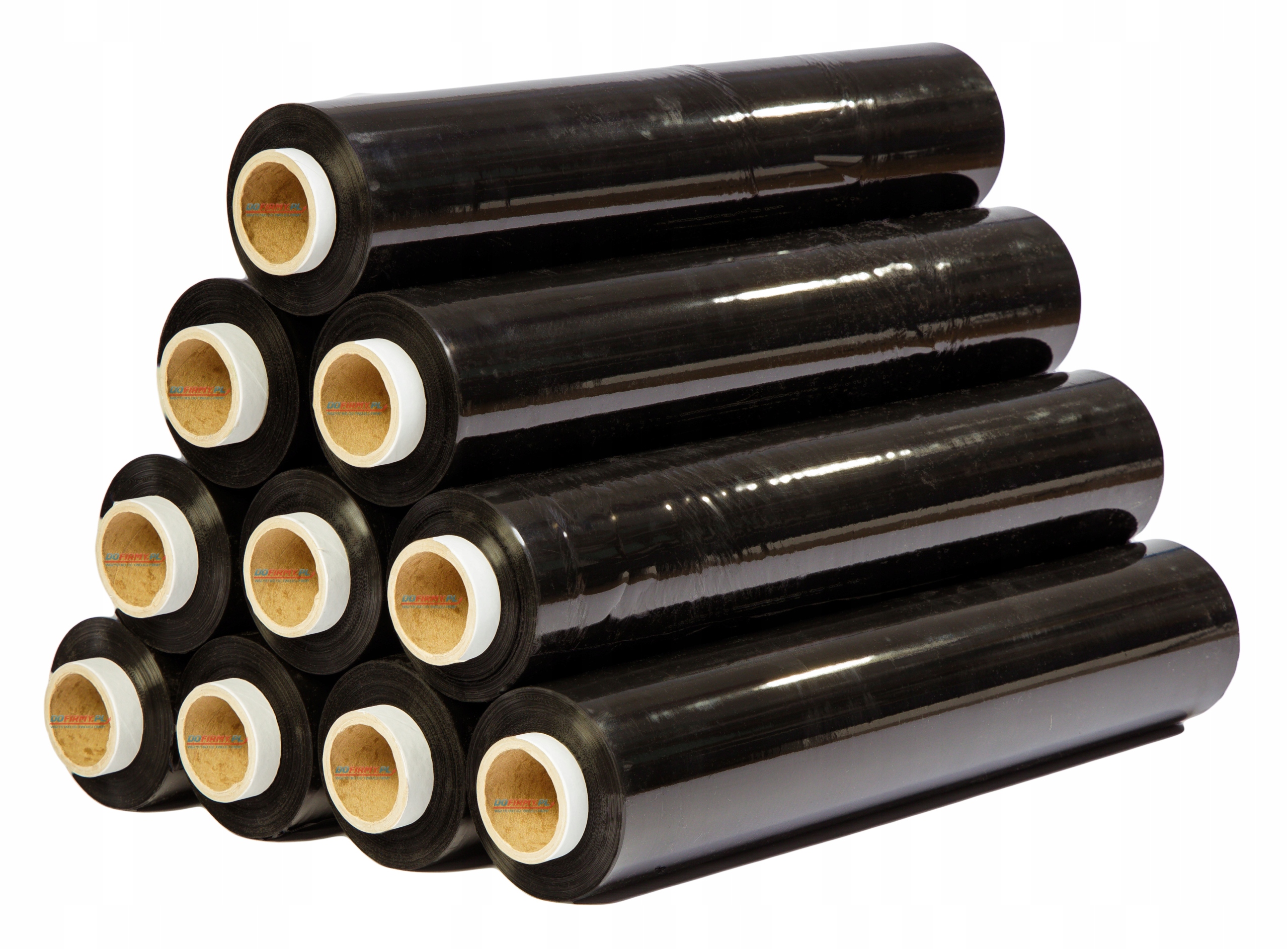 FOLIA STRETCH CZARNA ROLKA KRYJĄCA XL 1,5 KG 10szt