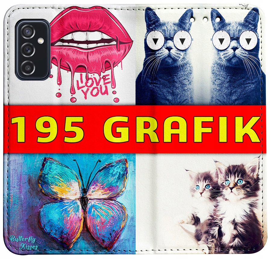 

Etui Portfel Case Do Samsung Galaxy M13 Szkło