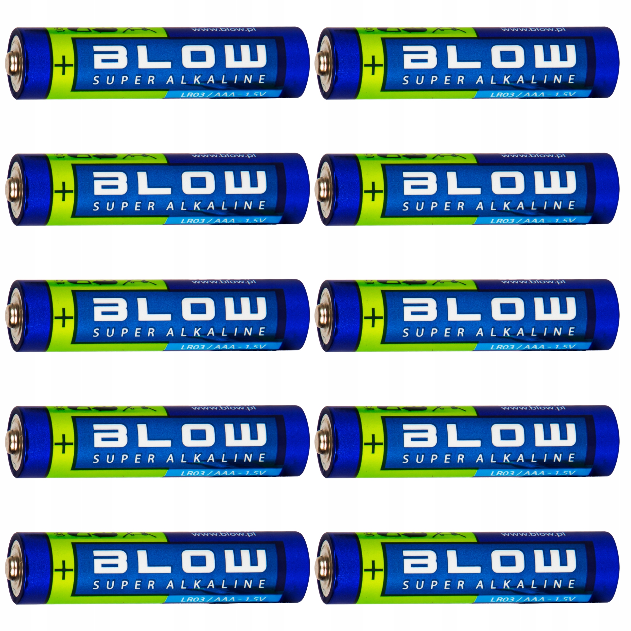 

10x Bateria Alkaliczna Aaa LR3 Paluszki Zestaw