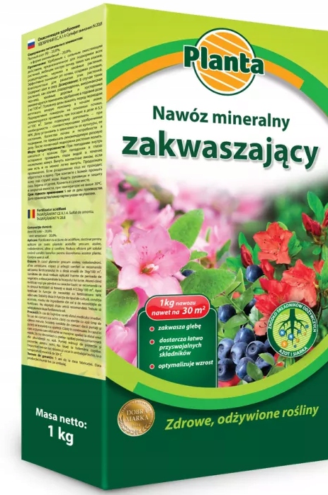 

Nawóz Mineralny Zakwaszający 1KG