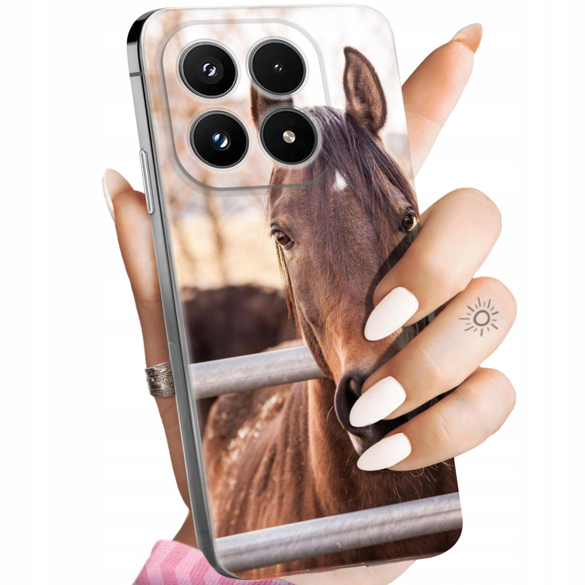 Etui Do Xiaomi 17 Konie Kuce Pegazy Obudowa Pokrowiec Case