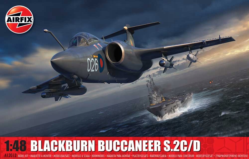 Airfix 12012 1/48 Blackburn Buccaneer S.2C/D