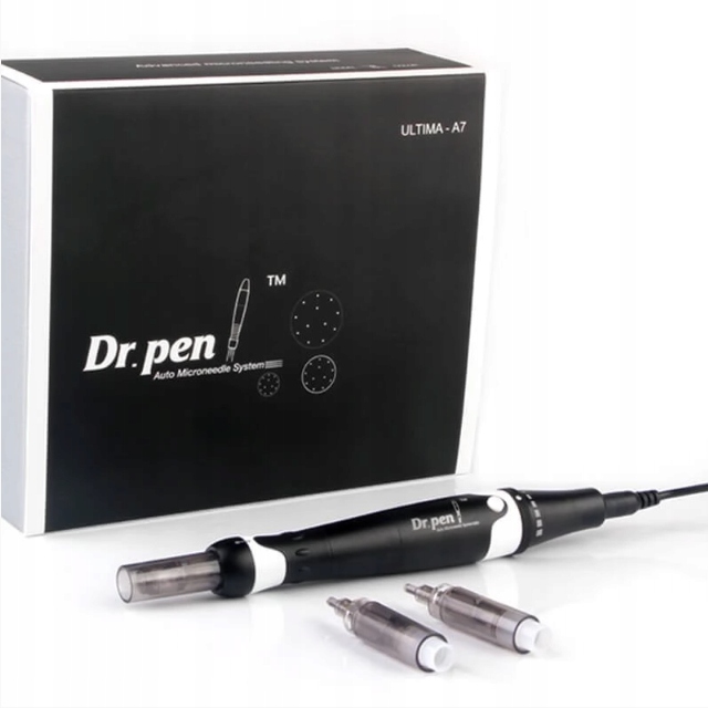DERMAPEN DR PEN A7 przewodowy +10 KARDRIDŻY
