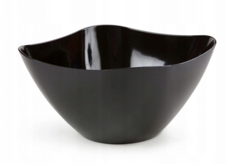 

Miska plastikowa kwadratowa 0,5L 12,5cm czarna