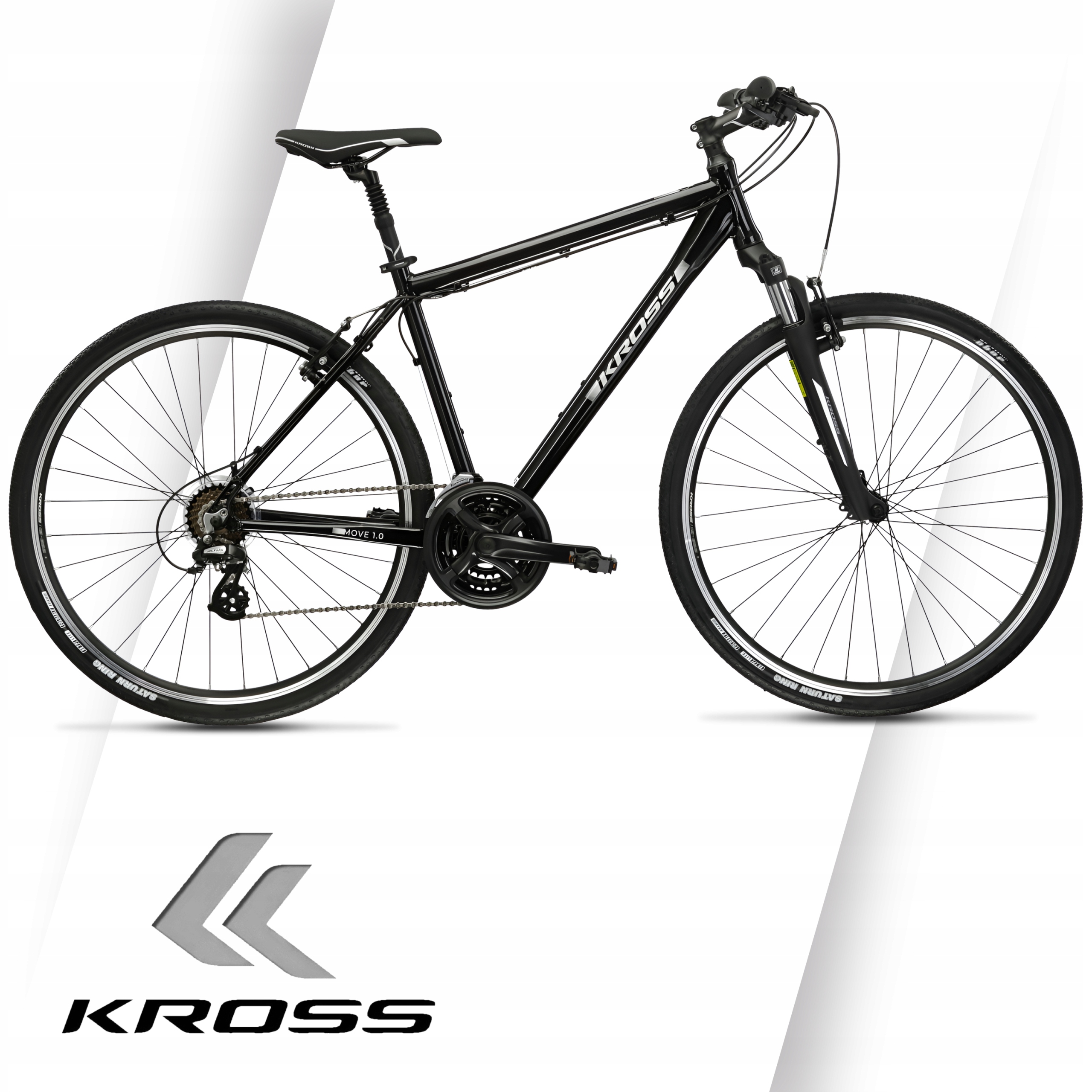 Męski Rower crossowy Kross Move 1.0 28" rama al. 19" 170-183cm Amortyzacja