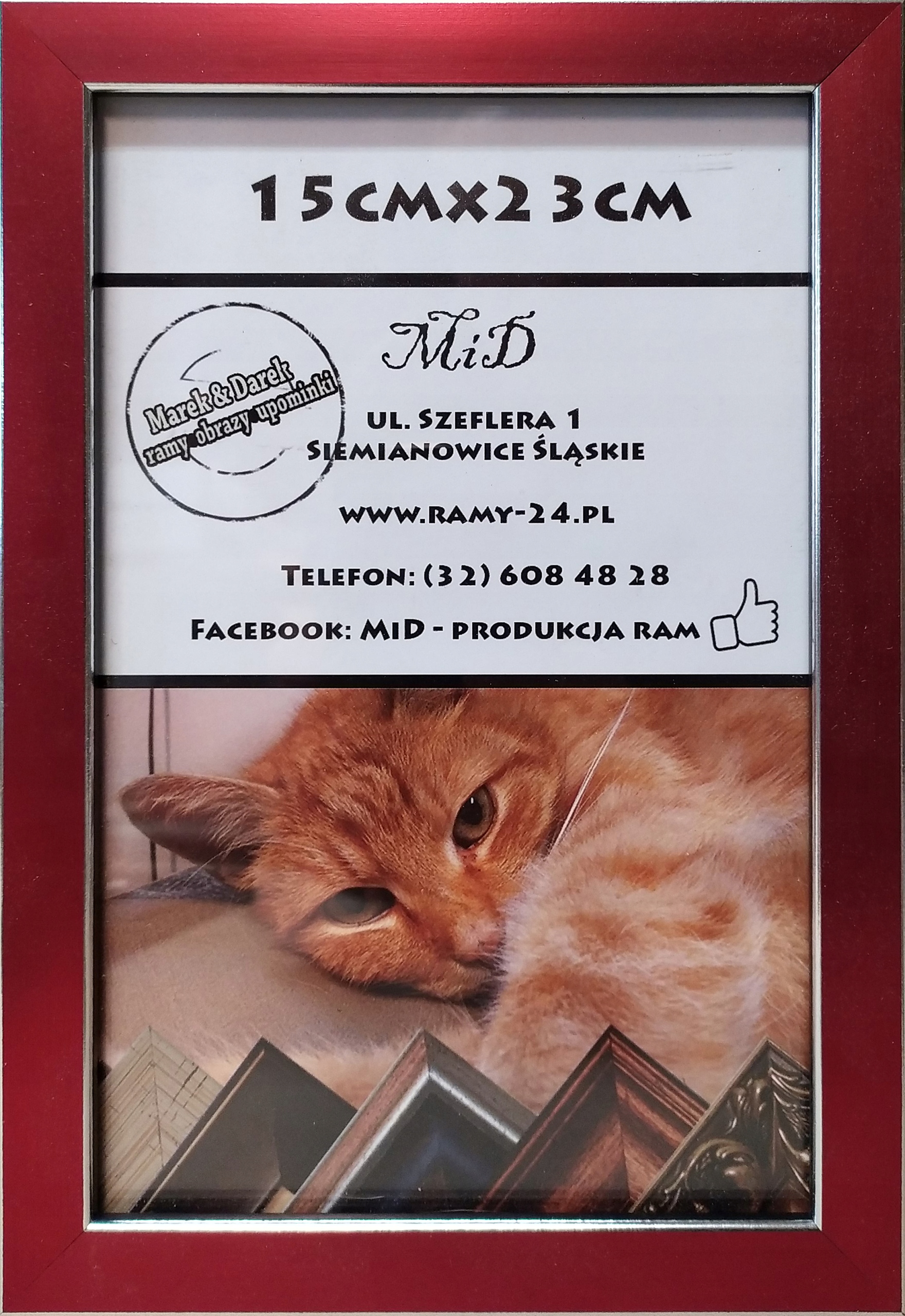 

Rama na wymiar producent oprawa 15 x 23