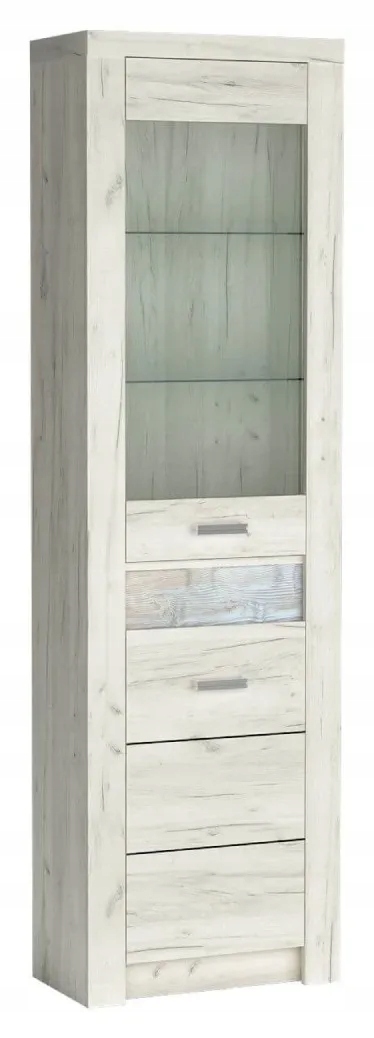 Nowoczesna witryna INDIANAPOLIS I-23 kraft biały