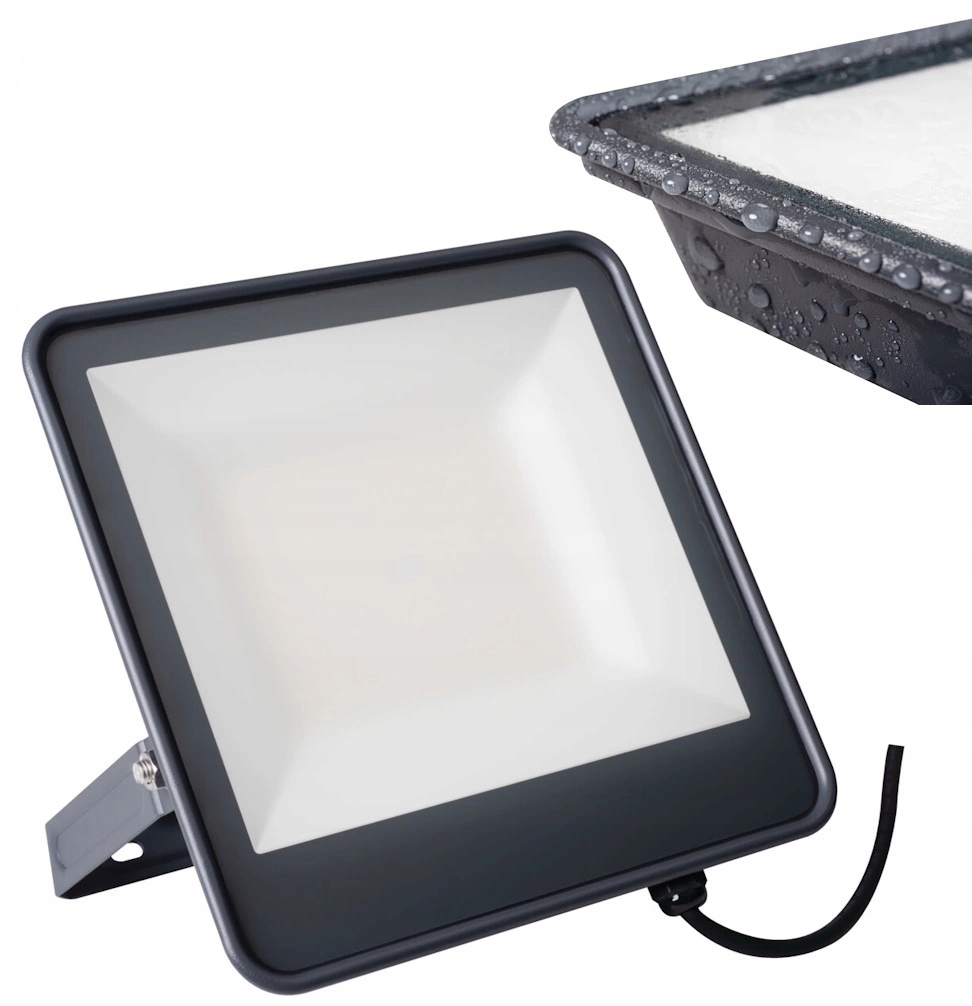 Led reflektor Halogen Hermetický 90W 10800lm Bílá Neutrální Kanlux