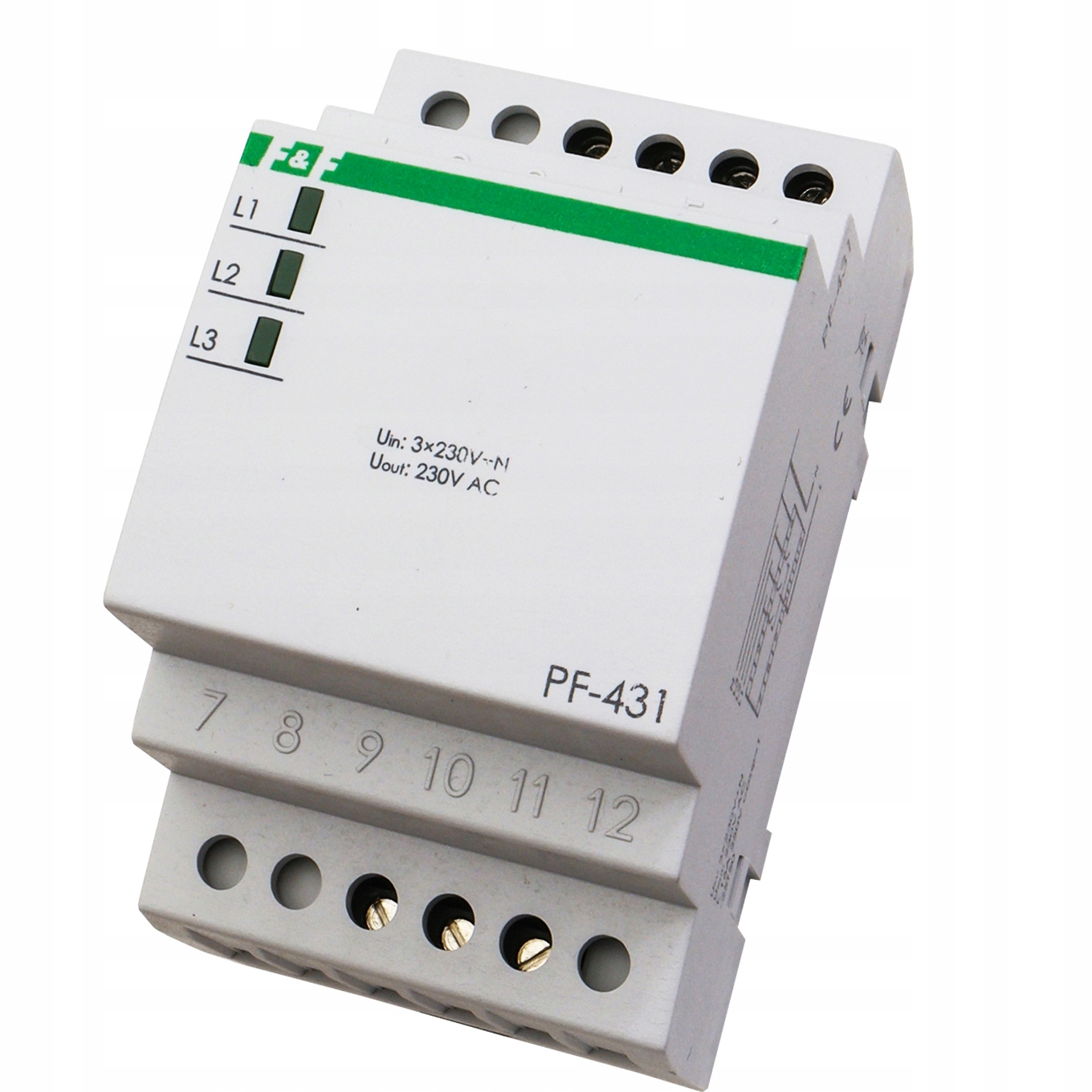 Automatyczny przełącznik F&F faz 3F PF-431 (PF-431) • Cena, Opinie ...