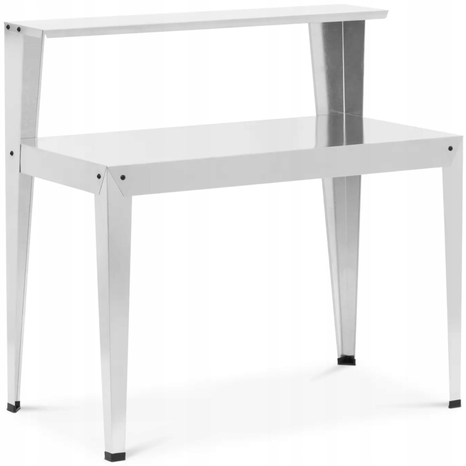 Záhradný stôl na výsadbu rastlín s poličkou, oceľový, 112 x 61 x 109 cm