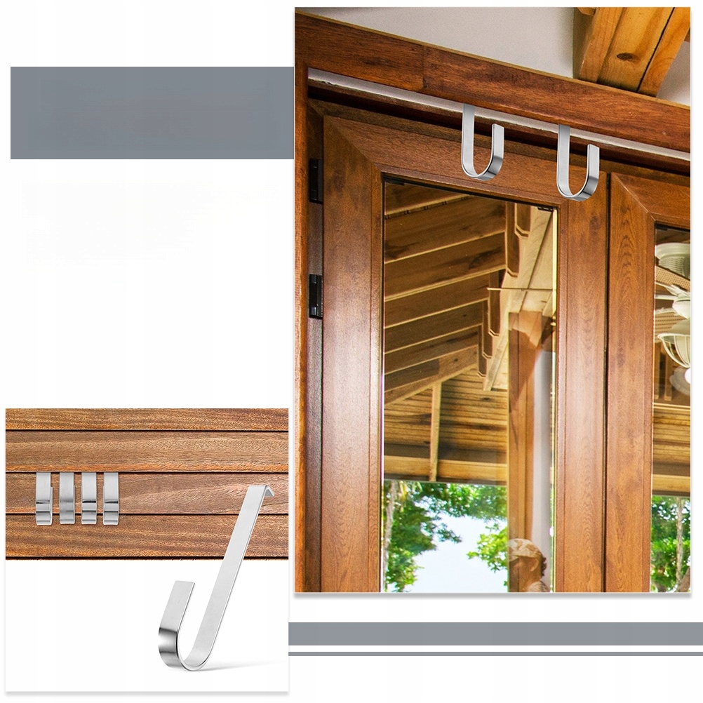 WYSOKOŚCIOWY WIESZAK NA UBRANIA WISZĄCY Z WINYLU Marka bez marki