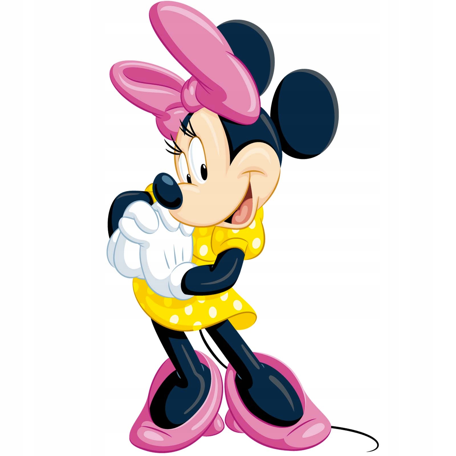 Naklejka na ścianę dla dzieci Myszka Minnie 200 cm na 120 cm