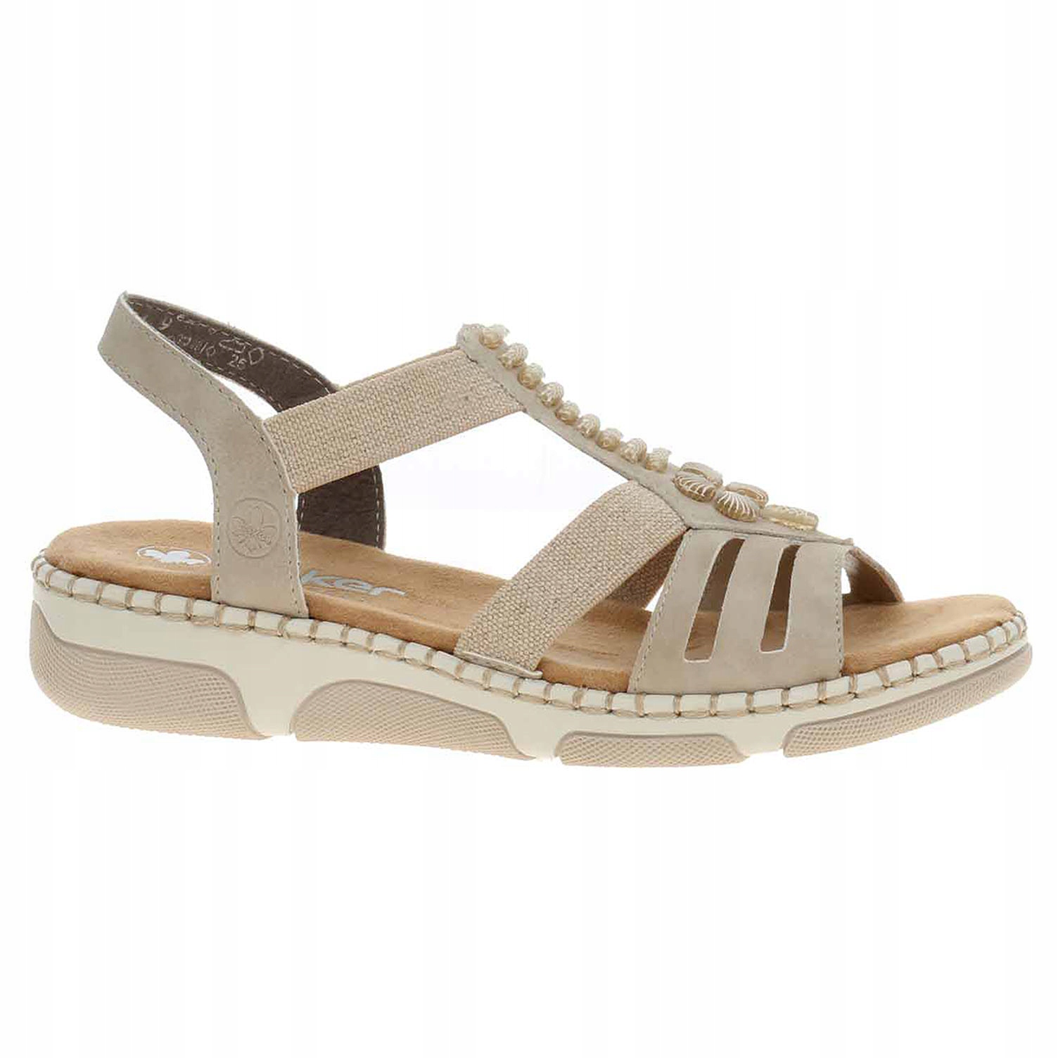 Dámské sandály Rieker 66201-62 beige 39