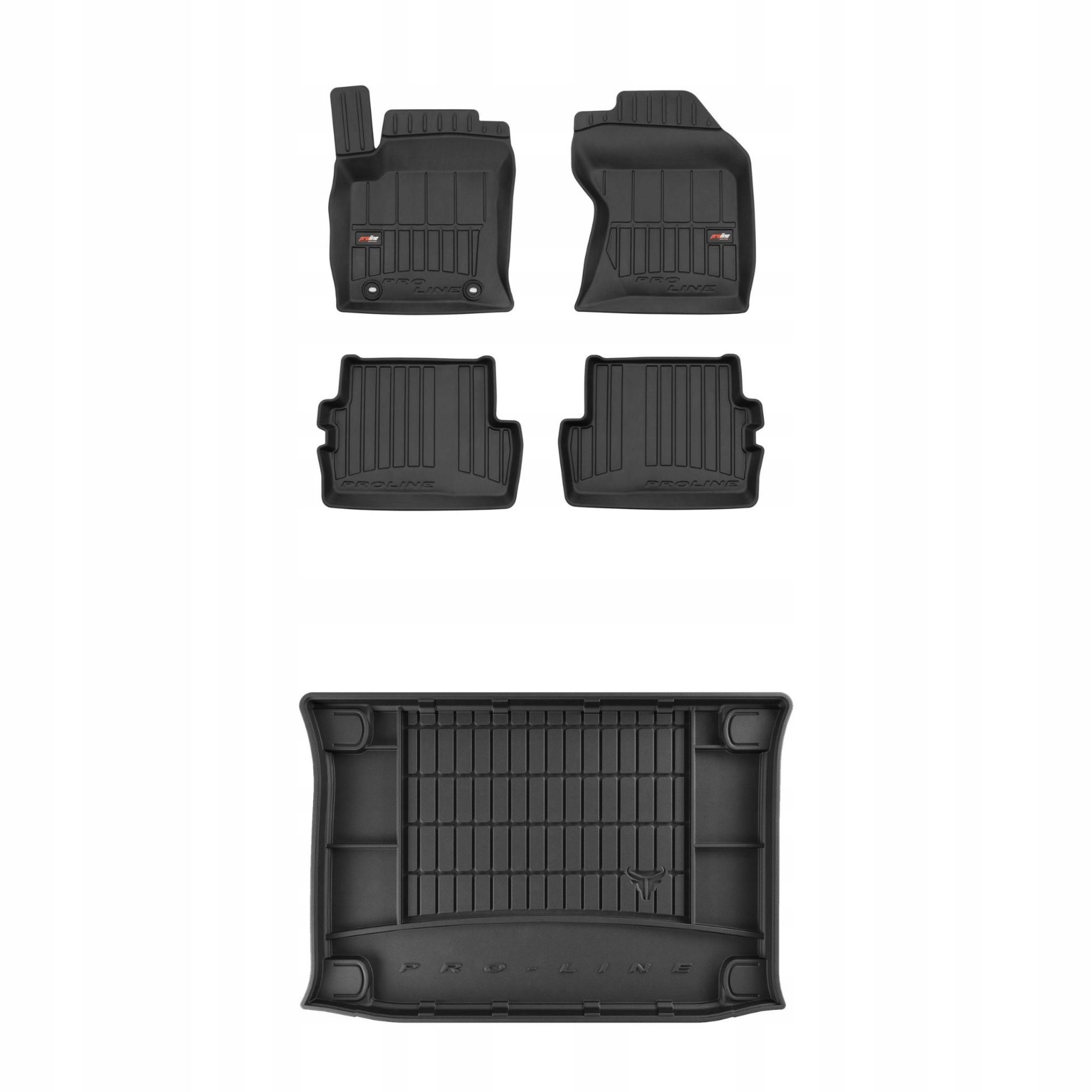 Sada gumových kobercov a rohoží pre Ford Focus I 1998-2004