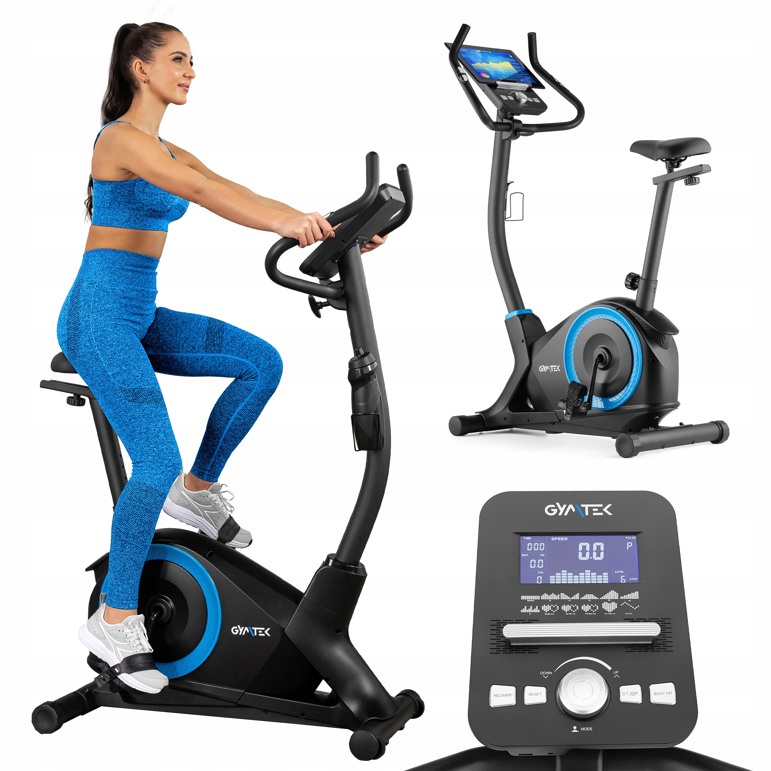 Rower Stacjonarny Magnetyczny Rowerek Treningowy Fitness XB3000 Gymtek