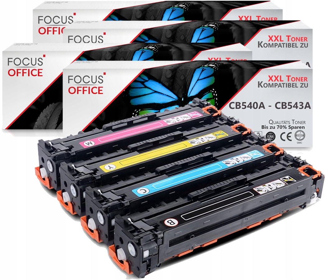 Toner CB540A pro tiskárnu Hp LaserJet CM1312 CM1512 CP1518 CP1215 CP1515n