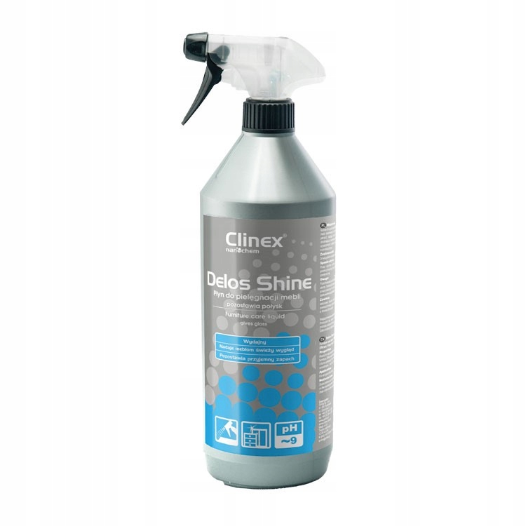

Płyn do pielęgnacji mebli Clinex Delos Shine 1L