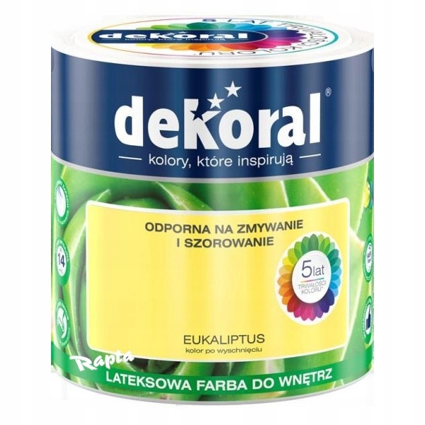 

Farba Lateksowa Dekoral Eukaliptus 5L