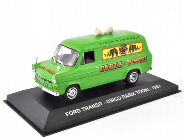 Ford Transit cca Daric Togni 1:43 Atlas
