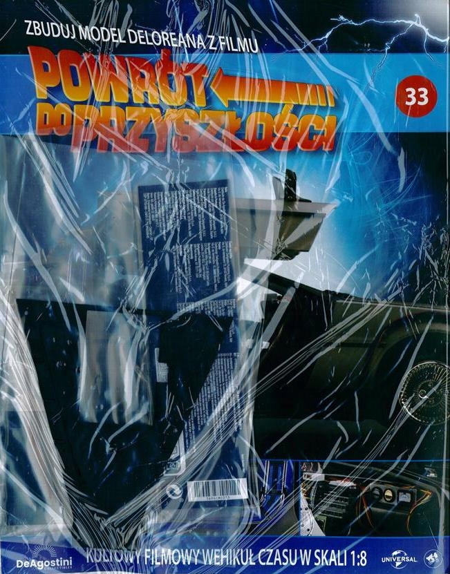 KOLEKCJA DELOREAN POWRÓT DO PRZYSZŁOŚCI nr 33