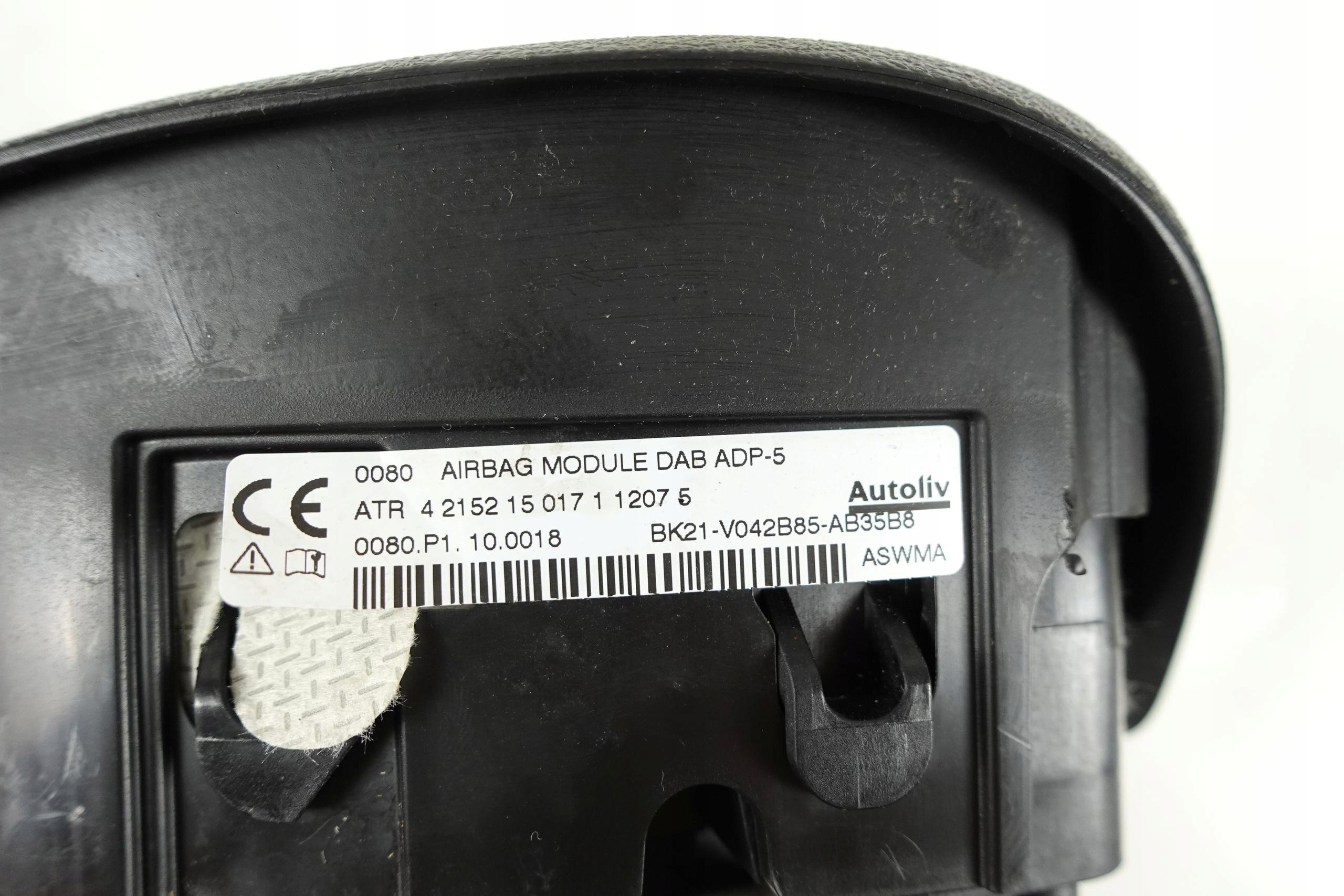 airbag air driver´s airbag FORD TRANSIT MK8 CUSTOM BK21-V042B85-AB