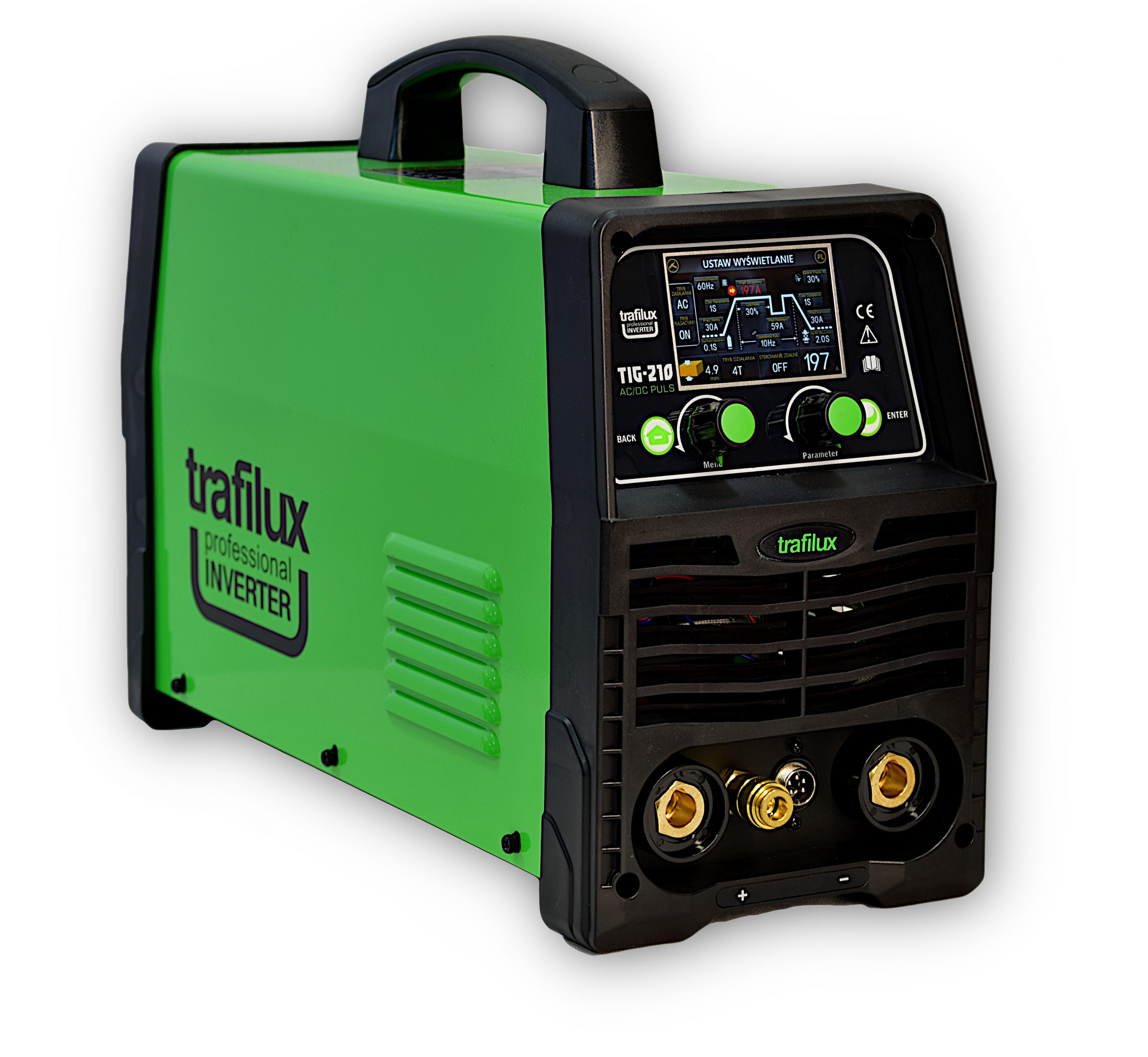 TRAFILUX TIG 210 AC / DC ІМПУЛЬСНИЙ РК-ДИСПЛЕЙ СИНЕРГІЯ