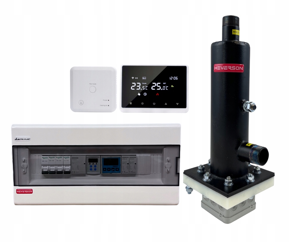 Dvojfunkčný elektródový kotol Heverson 12 kW Vykurovanie a teplá voda