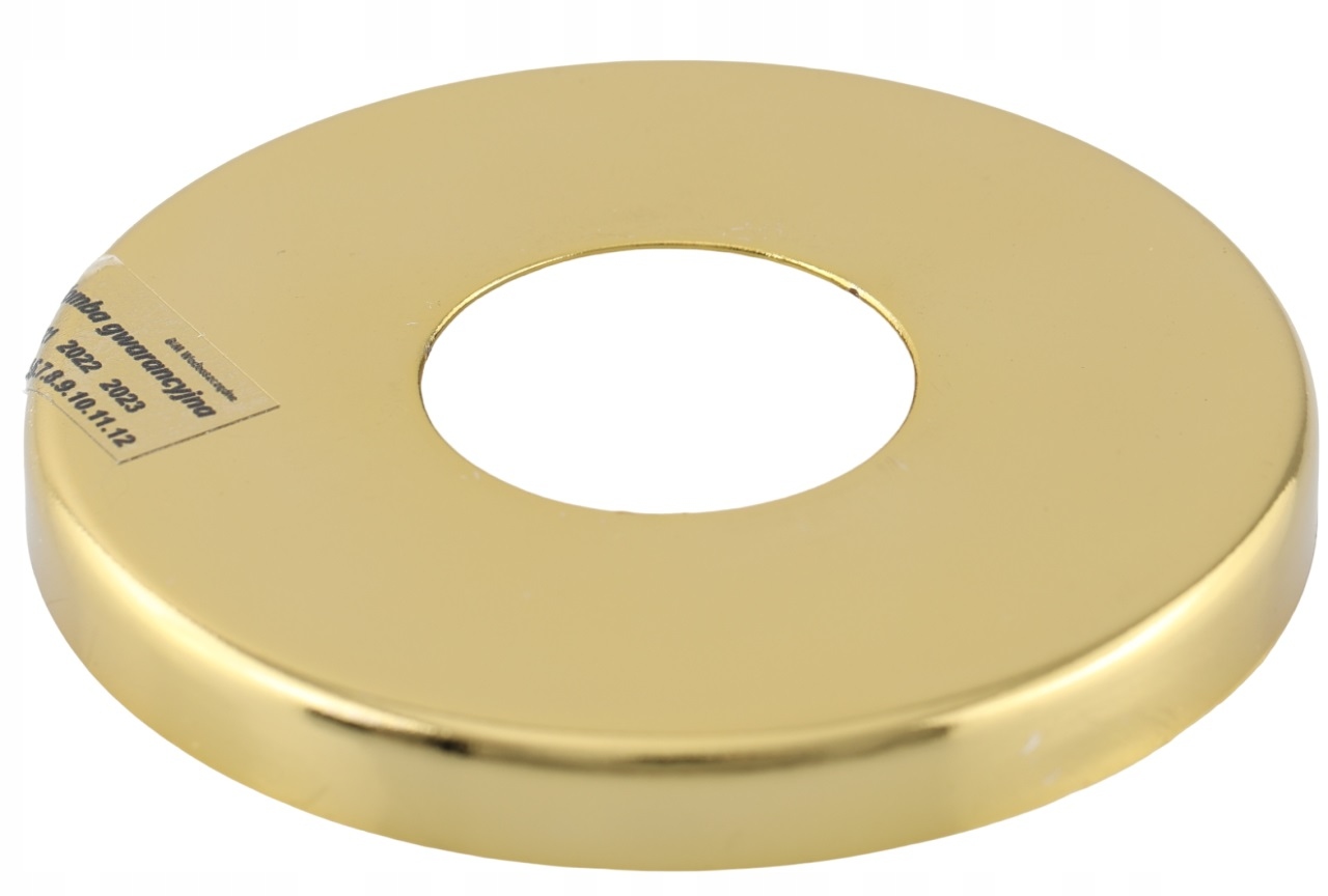 Rozeta 3/4 płaska kolor złoty złota