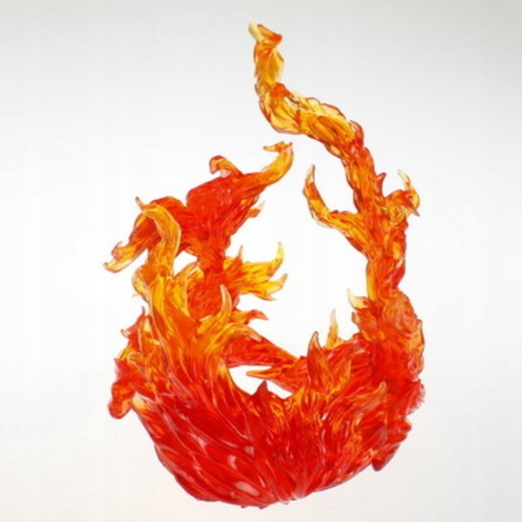 DIY Burning Fire Effect Action Figure Display Red Wiek dziecka 3 m +