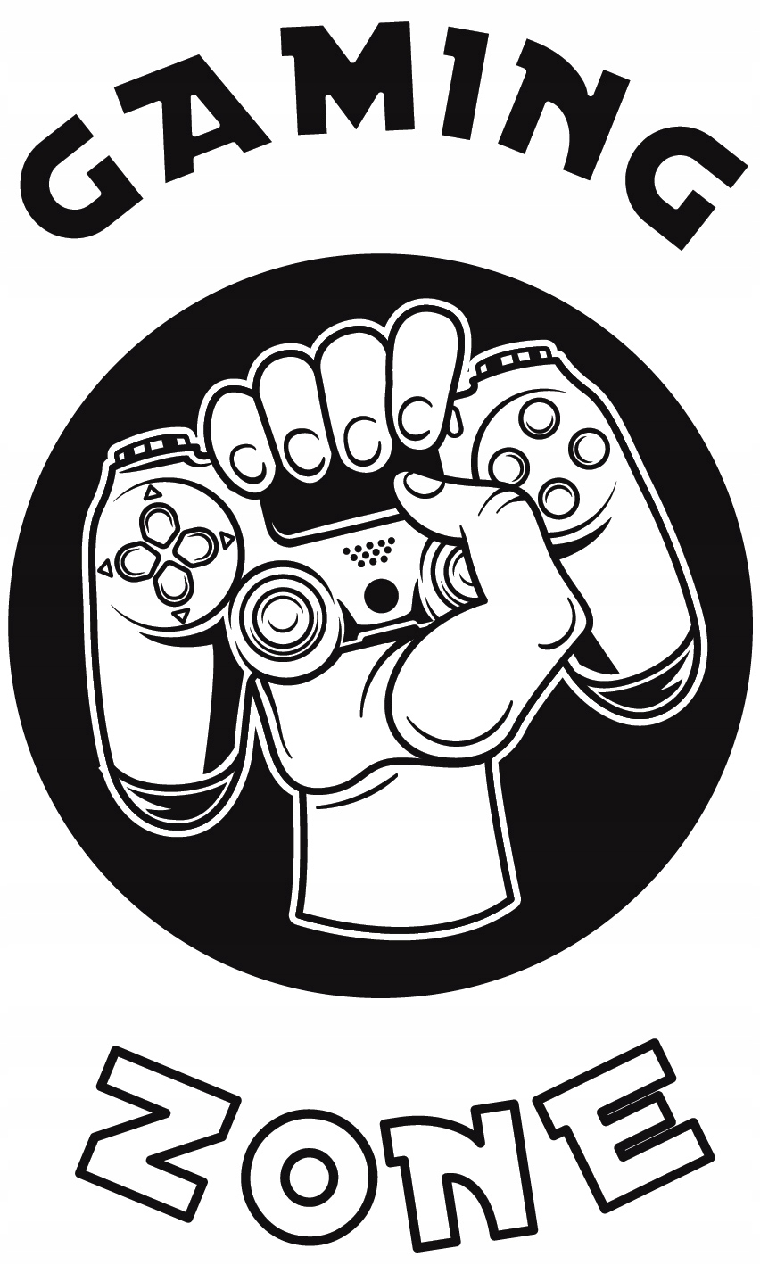 

Naklejka Na Drzwi ścianę Game King pokój gracza