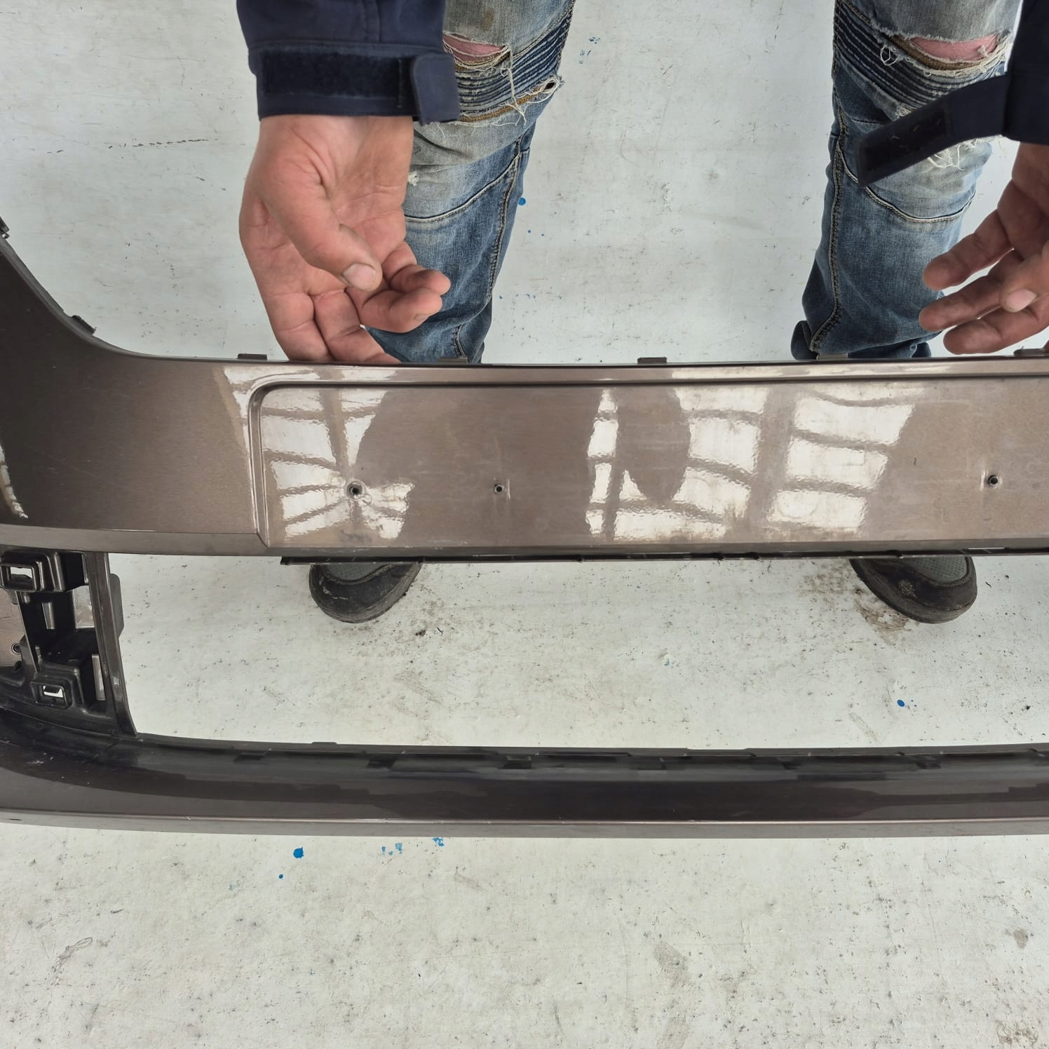 SKODA FABIA III 3 LIFT 18-21 bumper front front 6V0807221F