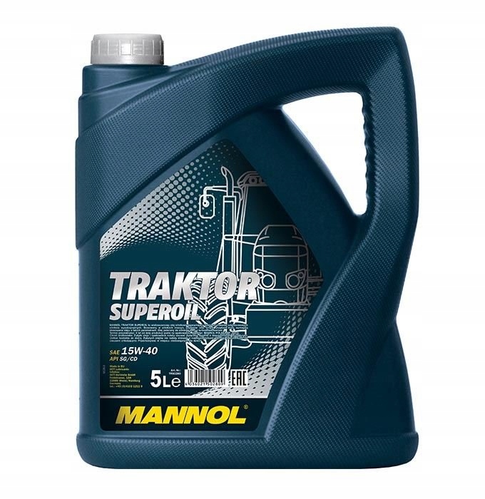 

Mannol 15W40 5L. Traktor Superoil 7406-5