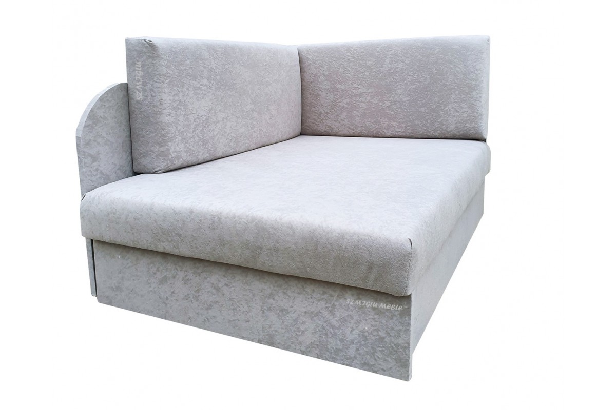 ŁÓŻKO MŁODZIEŻOWE DZIECIĘCE Z MATERACEM SOFA NAROŻNIK KANAPA KUBUŚ Szerokość produktu 77 cm