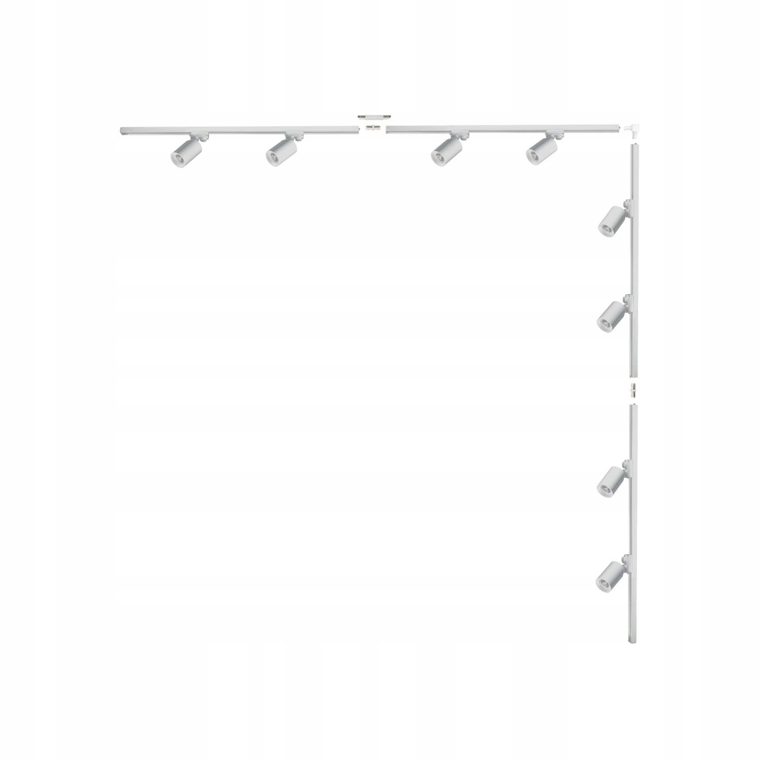 Sada L 2x2 m koľajnicový kábel s 1-fázovými reflektormi 3585 Zuma Line