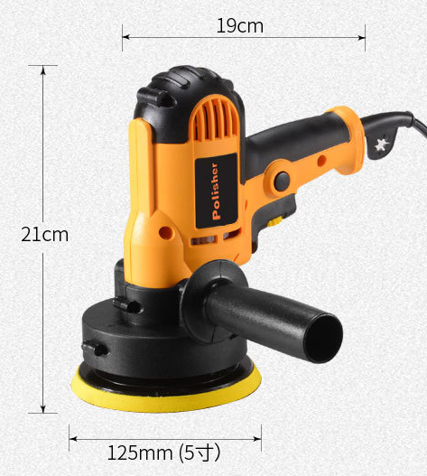 POLERKA SAMOCHODOWA SZLIFIERKA Z REGULACJĄ OBROTÓW + ZESTAW GĄBEK + FILC EAN (GTIN) 0191491681943