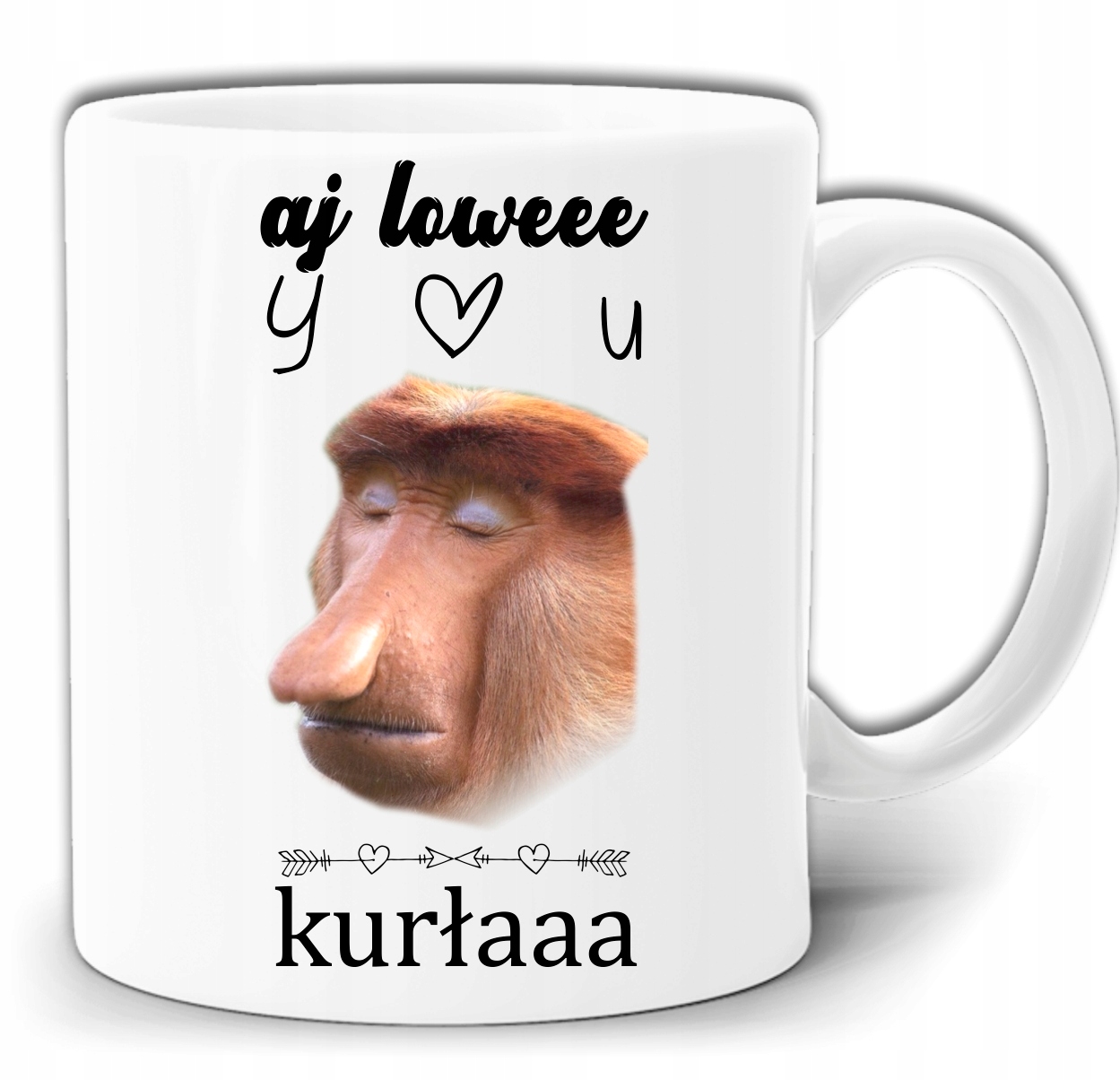 

Nosacz Walentynki I Love You Kubek + Pudełko GW165
