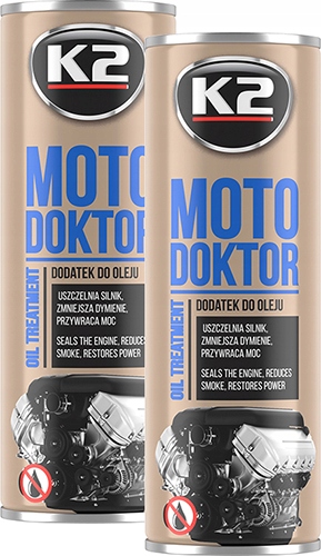 

Uszczelnia Silnik Redukuje Dym K2 Moto Doktor 2SZT