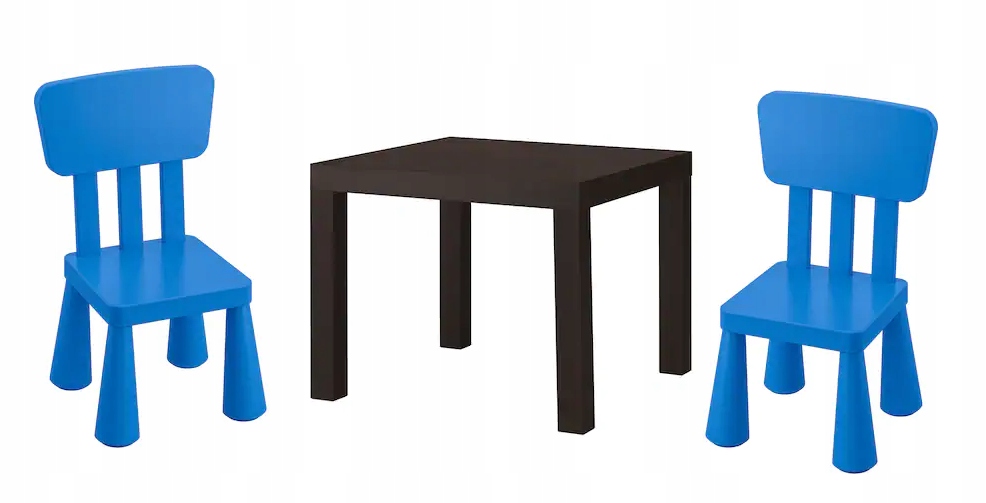 IKEA Lack stolek + Mammut 2 dětské židličky za 1189 Kč - Allegro