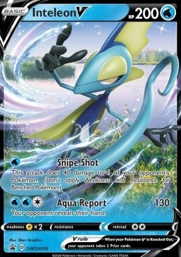 Pokemon Tcg Inteleon V (swsh 016)