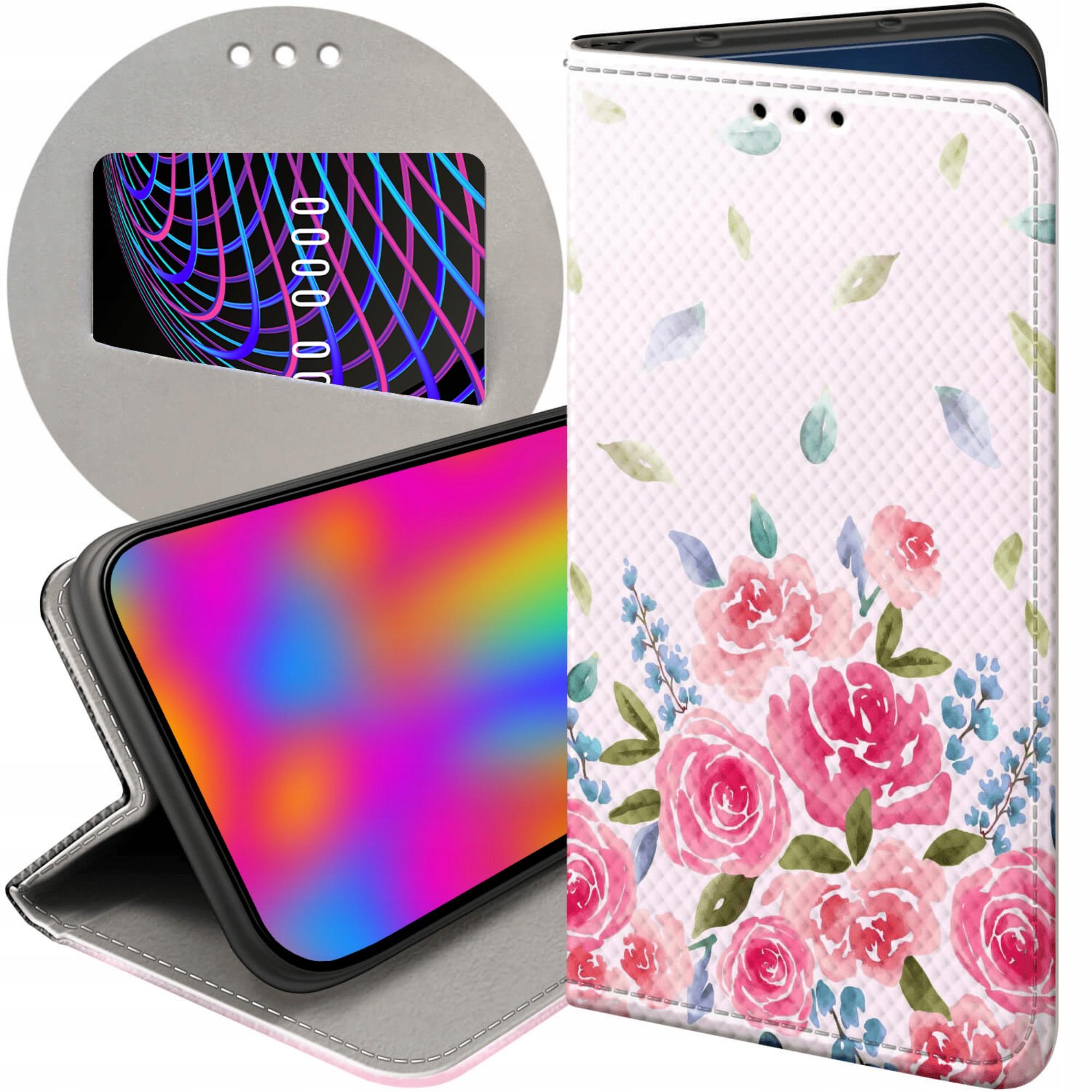 Etui Z Klapką Do Xiaomi Redmi Note 9T Ładne Piękne Beauty Futerał
