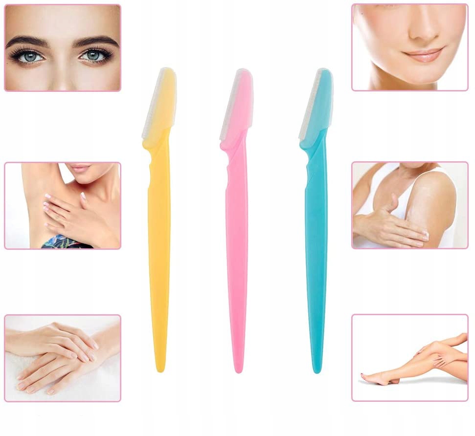 Nożyk trymer brzytwa DO REGULACJI BRWI Depilacji Włosów golarka 3szt EAN (GTIN) 5905965215597