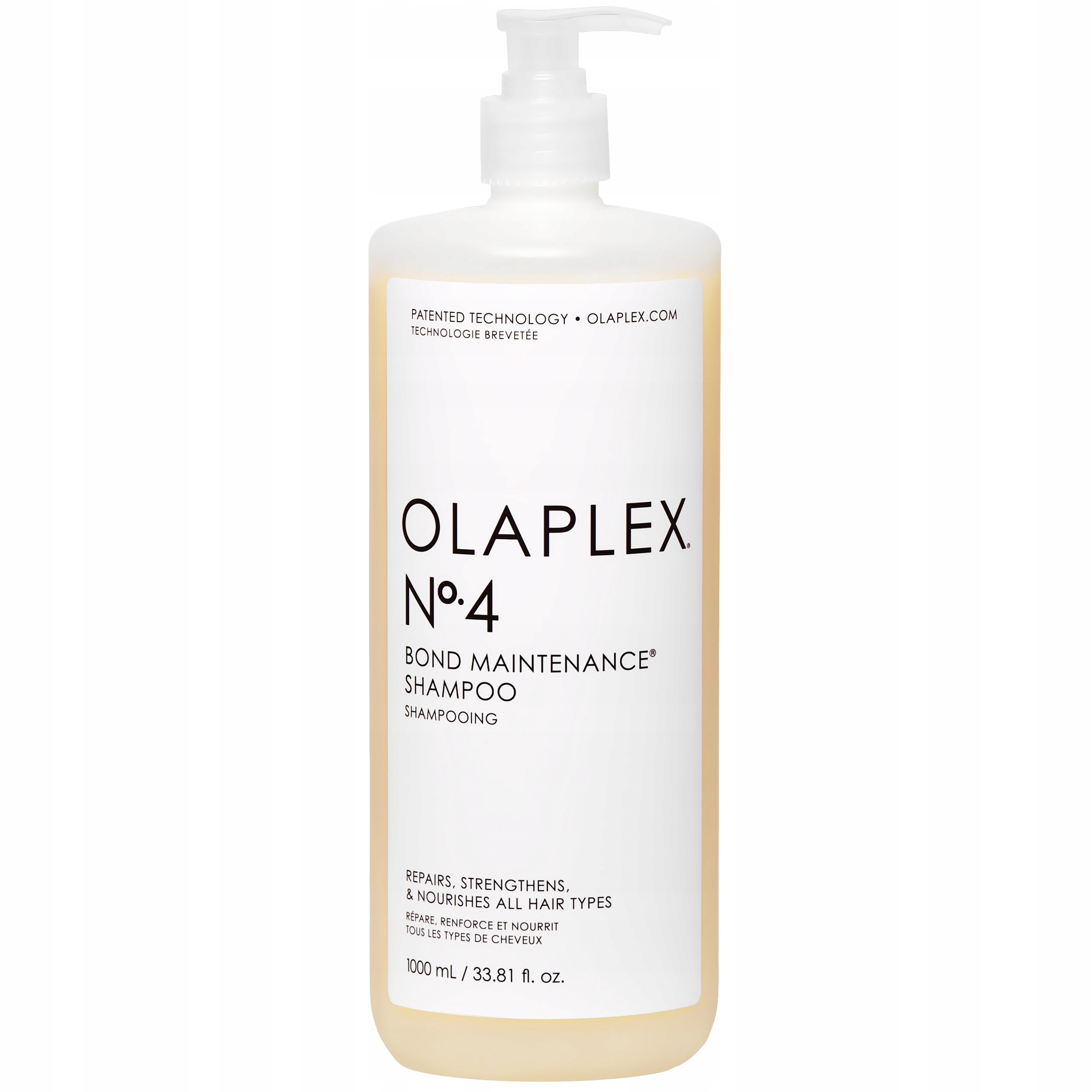 Měkké a hladké vlasy Olaplex No.4 Bond Maintenance šampon 1000 ml