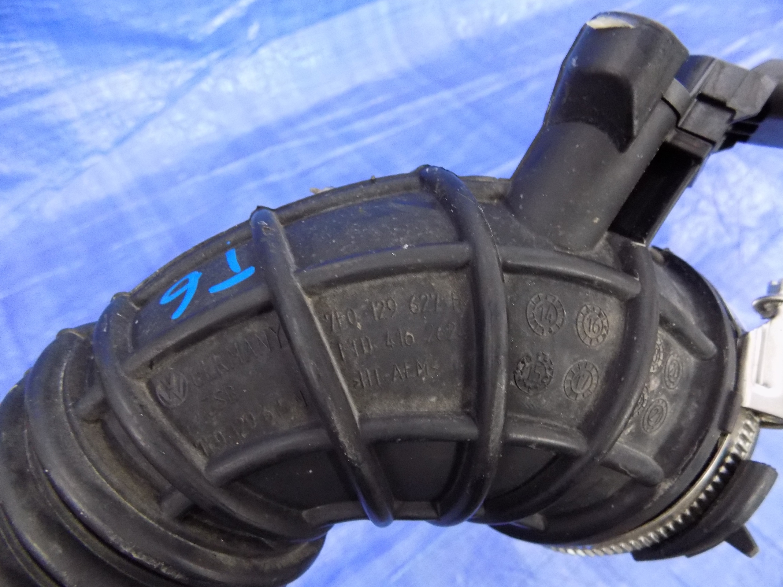 pipe wiring air VW T6 2,0 TDI 16
